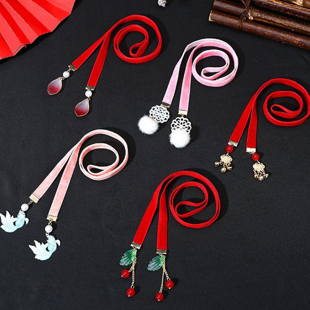 Древний стиль плетеная веревка для волос китайские аксессуары для волос аксессуары для одежды хань детская повязка для волос