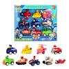 9PCS Doll Puppy Paw Patrol Dogs Movable Joints Figure Patrulla Canina Car Toy