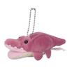 Cartoon Dinosaur Plush Keychain Soft Triceratops Keyring Funny Dinosaur Doll Pendant  Girls