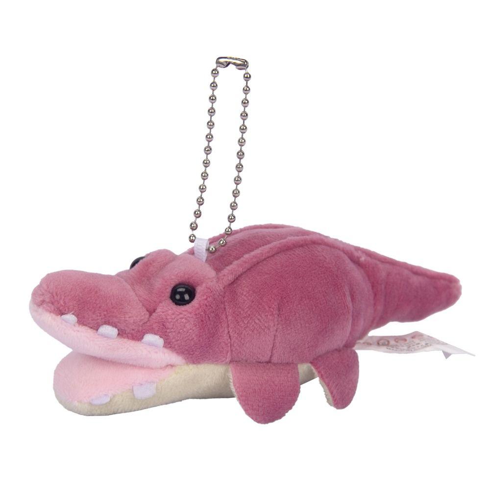 Cartoon Dinosaur Plush Keychain Soft Triceratops Keyring Funny Dinosaur Doll Pendant Girls