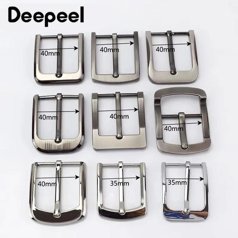 1-5 шт. Deepeel Металлические пряжки для ремня с пином для мужчин 35/40 мм Пряжка для пояса Кожаные изделия Декоративная пряжка для джинсов Фурнитура