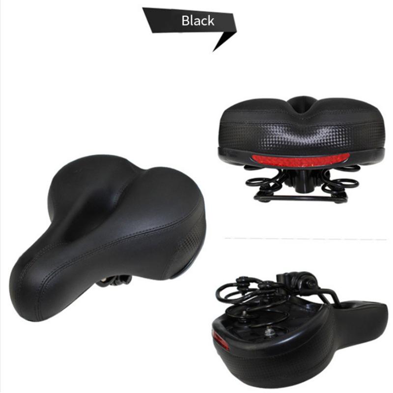 Новое 3D гелевое велосипедное седло Extra Wide Comfort Ультрамягкое седло для горного велосипеда Мягкая силиконовая подкладка на сиденье Велосипедные запчасти