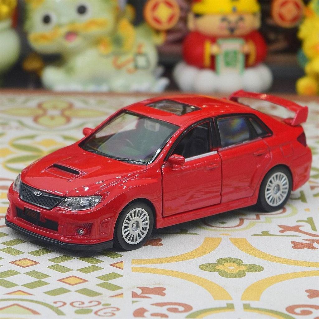 Subaru Impreza WRX STI 2010 Rally Car JDM Simulation Diecast & Toy Vehicle RMZ City 1:36 Alloy Model Gifts For Children