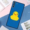 Мультяшный чехол-пенал с уткой для Samsung Galaxy S24 Ultra S21 S22 S23 S25 Ultra S9 S10 Plus S20 FE S25 FE Задняя крышка