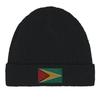 Bonnet Drapeau Guyana En Noir