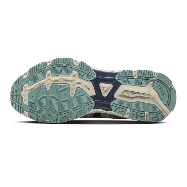 Mizuno Racer S 2.0 Fashion Comfortable Non-Slip Wear-Resistant Waterproof Breathable Low-Top Running Shoes Unisex Sneaker White Sand D1GH243501