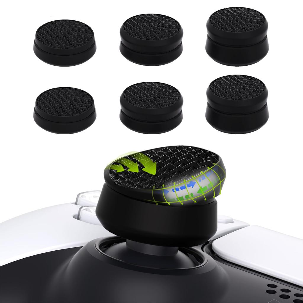 PlayVital Thumb Cushion Cap Cover Thumb Grip для PS5 PS4 Thumb Stick Grip Cover для Xbox Core Xbox One Elite Series 2 Wireless Thumb Grip Cap для