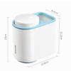 Bathroom Accessories Set Toothbrush Holder Toothpaste Dispenser Wall Mount Toothbrush Cup Storage Rack Toothpaste Squeezer