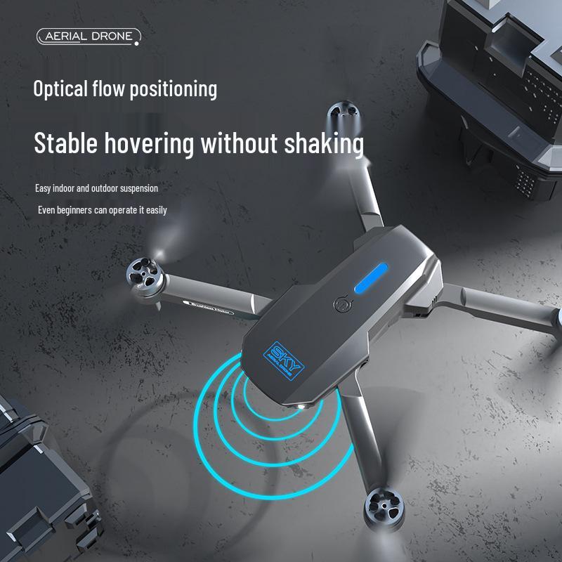 HD Camera Drone with Brushless Motor, Smart Follow, Optical Flow Positioning, and Remote Control.