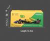 Ббураго 1:43 McLaren MCL38 2024 Гонка Формулы-1 Монако Модель сплавной машины