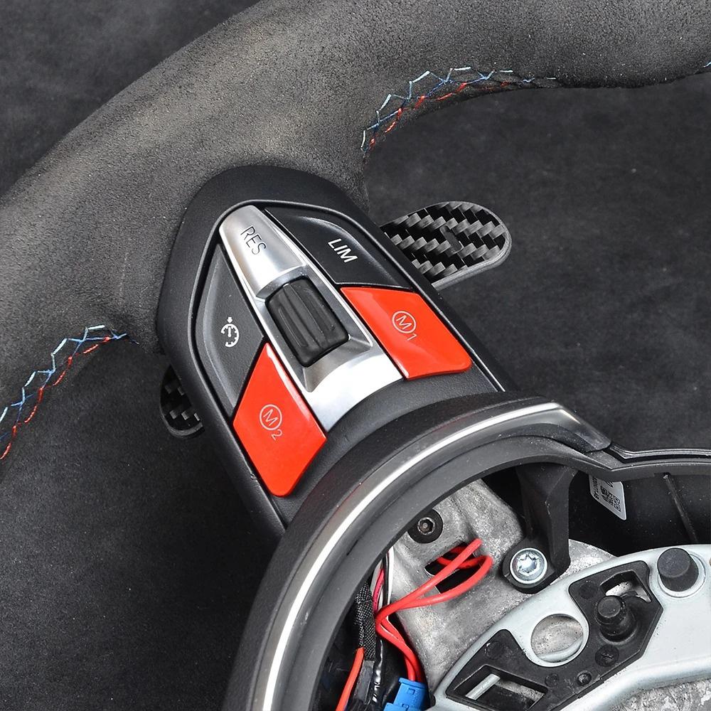 Carbon Fiber Steering Wheel Magnetic Paddle Shifter For BMW F20 F30 F10 F80 F82