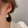 Fashion Korean Pearl Hoop Earrings for Women Girl Gift Jewelry Wholesale
