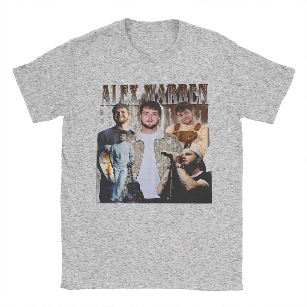 New Unisexs Tour Music Alex Warren T Shirt Cotton Unisexs Clothing and Womens Clothing Hipster Summer TShirt