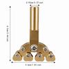 Brass Color Fret Press Tool Brass Fret Repair Tool Professional Guitar Presser  For Fret Leveling