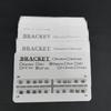 10 Packs Metal Dental Teeth Orthodontics Standard Edgewise Brackets Braces No Hook/3 Hooks/345 Hooks