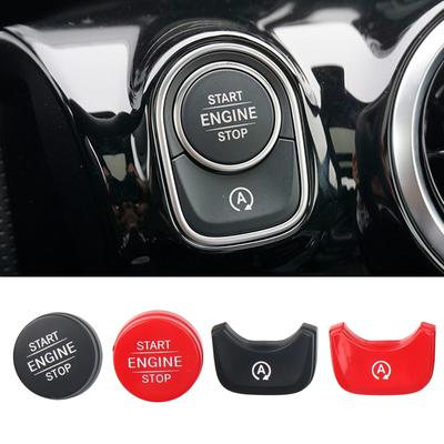 Замена накладки кнопки Start-Stop двигателя автомобиля из ABS для Mercedes Benz A B CLA Class Jetta W177 W247 W118 W907 W910