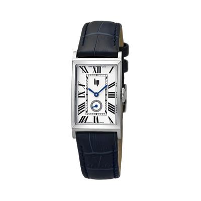 Авторизованный дистрибьютор Lip Watch Унисекс T18 Churchill 671937 Сапфировое стекло Серебристый Кожаный [LIP] Мужские [CHURCHILL]