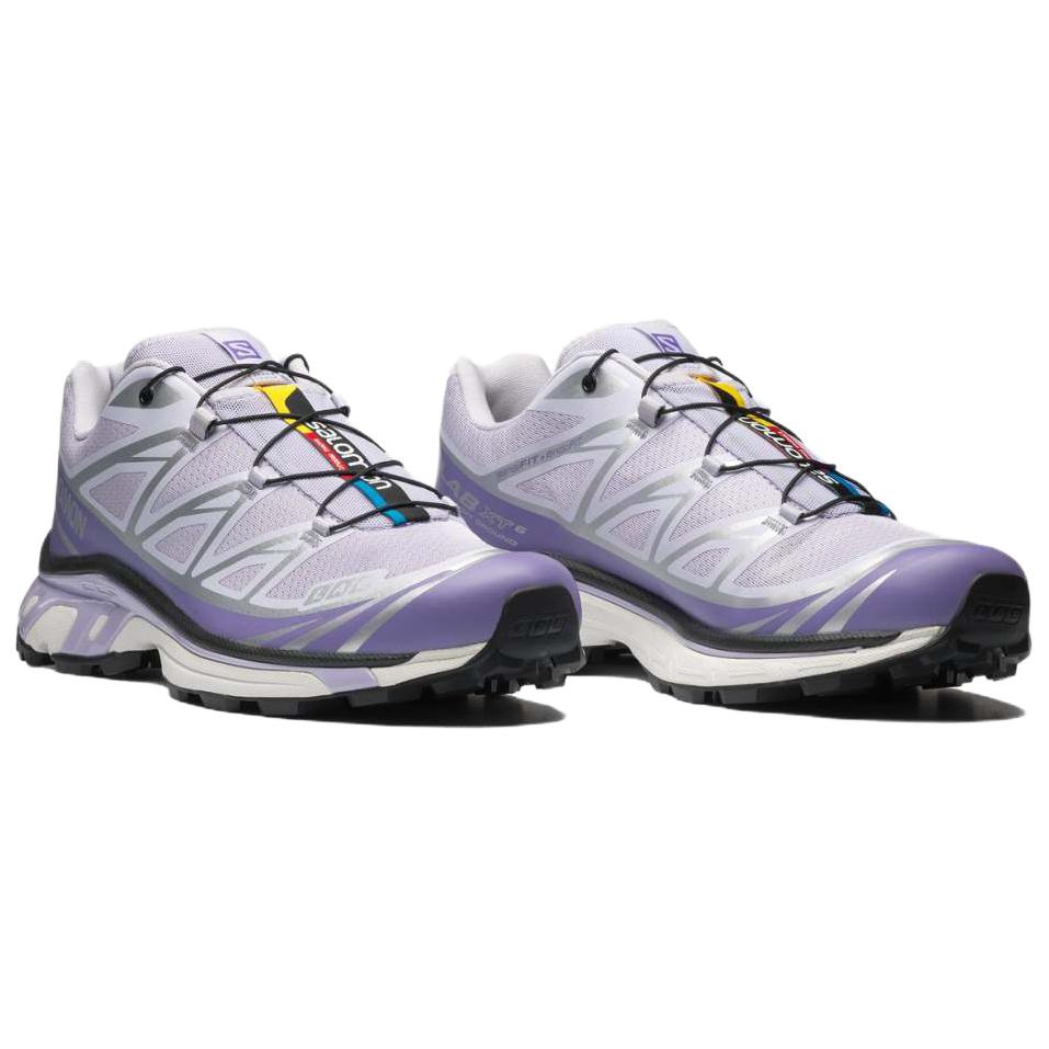 SALOMON XT-6 Фиолетовый Меланжевый Унисекс Кроссовки Астра-Фиолетовый Серебристый L47690500