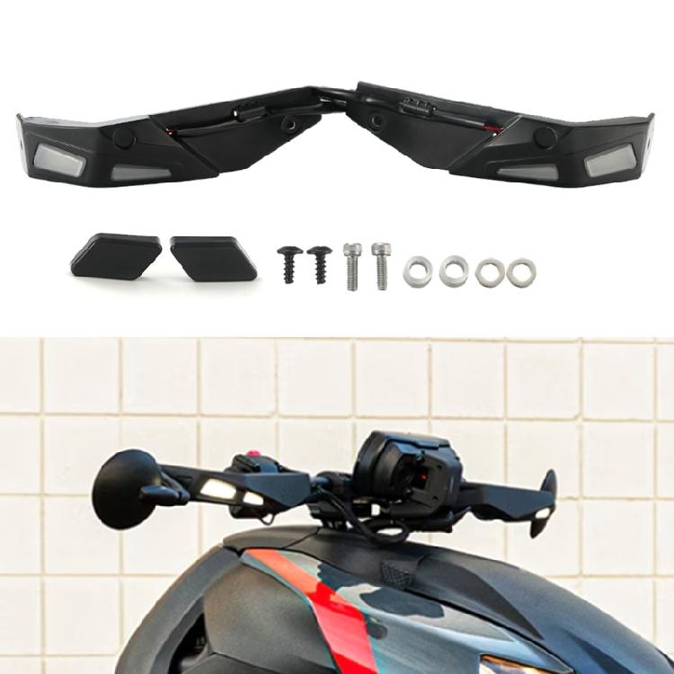 1 пара ручных щитков, водонепроницаемый защитный комплект со светодиодными фонарями для Can Am Ryker 600