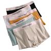 Men's Cotton Underwear Letters Simple Breathable Panties Knickers Men's Boxer Briefs Boxer Briefs Underpants