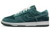 Dunk Low 'Зеленый Вельвет' Женские DZ5224-300