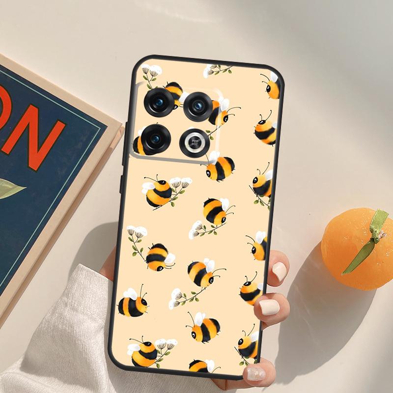 Bee Bumblebee Pattern Case For OnePlus 13R 12R 10R 13T 10T 11 12 13 15 OnePlus Nord 5 CE 2 3 4 Lite N20 N30 Cover