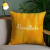 Unique Luxury Design Pomellato-A Pillow Case Anti-dustmite Pillowcase Invisible Zipper Silky Short Plush Sofa Cushion Cover