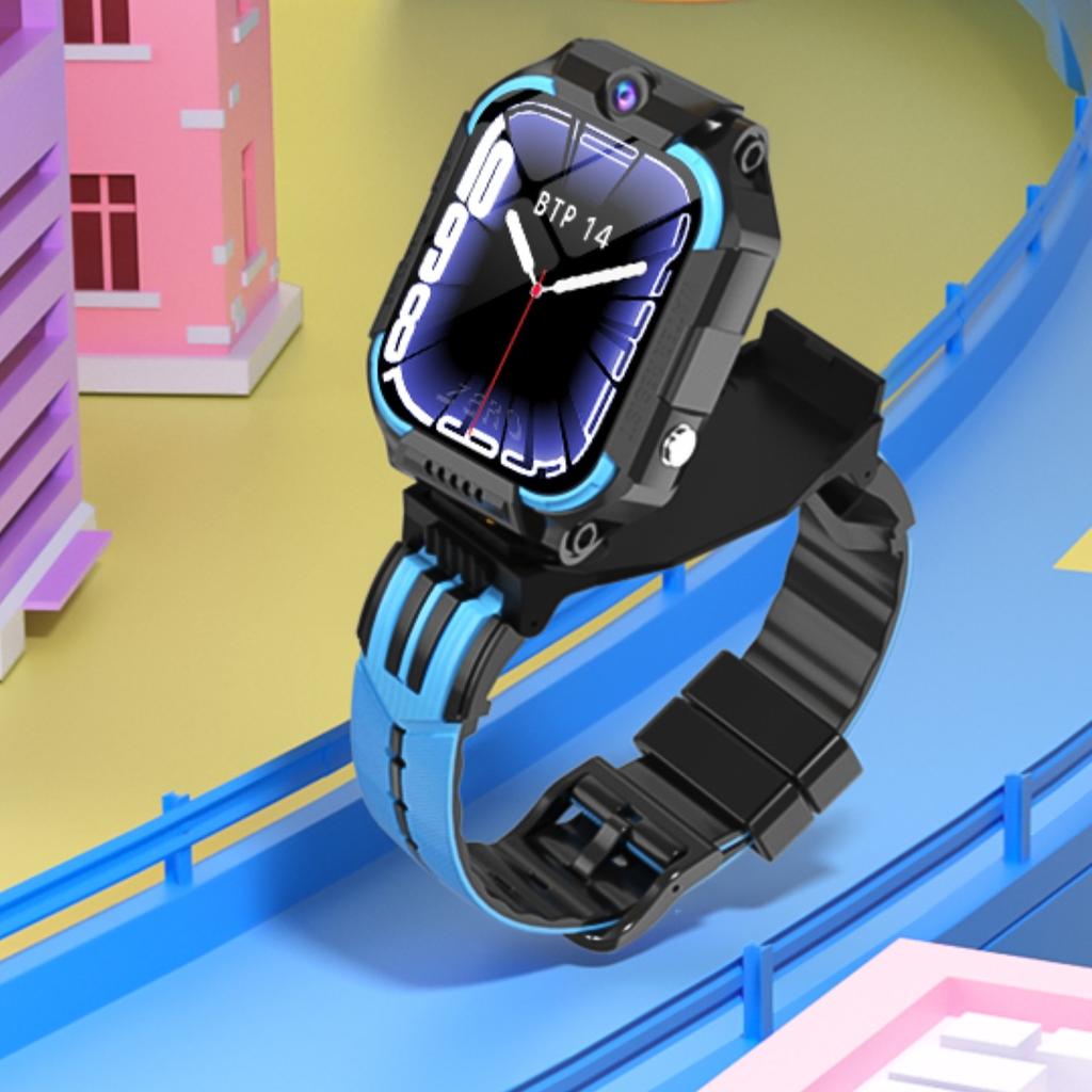 Rainbuvvy GS35 Четырехъядерный процессор 1,83 дюйма Экран 1 ГБ + 8 ГБ LTE 4G 2 МП Двойная задняя камера ОС Android Смарт-часы Антенна Сенсорная панель WIFI Смарт-часы