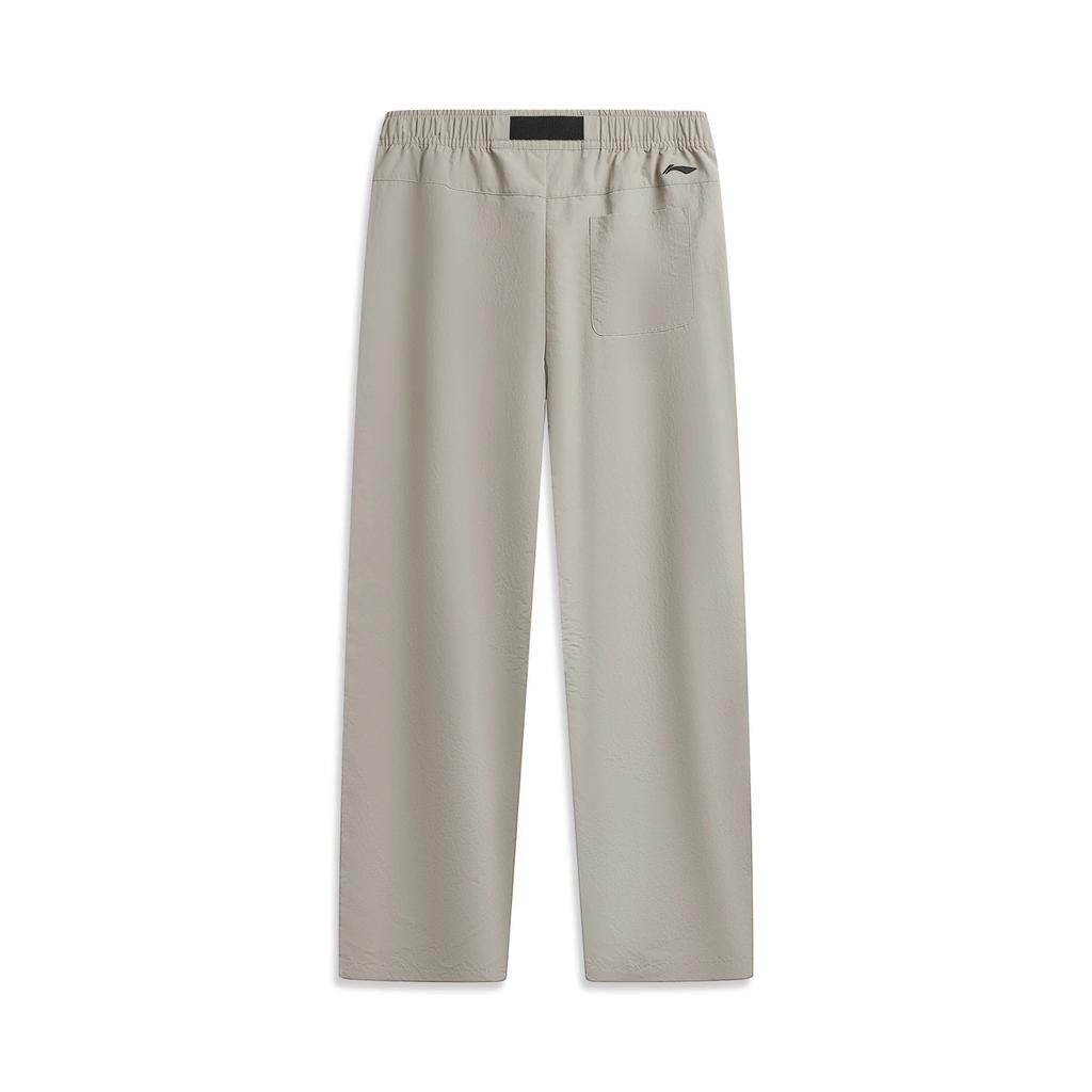 Li Ning Outdoor CF Comfort Прямые Свободные Спортивные Длинные Брюки Мужские низ AYKW105-1