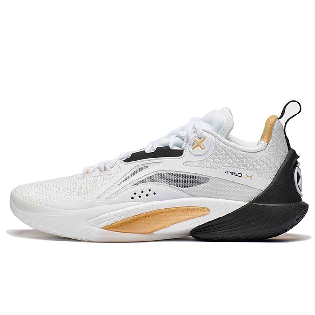 Li Ning Speed 10 Нескользящие износостойкие Нескользящие износостойкие Низкие баскетбольные кроссовки Мужские ABAT085-5(Команда401-)