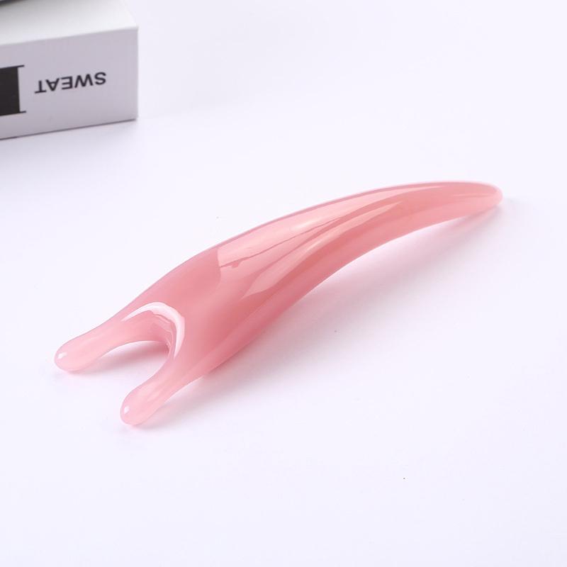 Многофункциональный массаж смолой для подтяжки лица, скребковый массаж, массаж для подтяжки носа, Y-образный массаж гуаша, уменьшение отечности, инструмент для меридианов