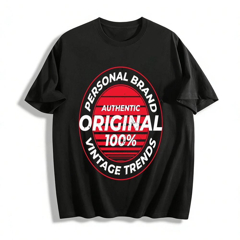 Authentic 100% Regina Vintage Distressed Print Casual Top Pure cotton T-shirt