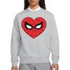 Spider-Man Unisex Adult Heart Sweatshirt