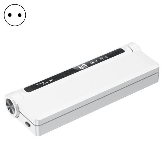 Пищевой вакуумный упаковщик с вакуумными пакетами, цифровой дисплей, сила всасывания 60 кПа, простой в использовании, сухой и влажный, вакуумный упаковщик двойного назначения