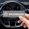 2026 Горячий Для VW VOLKSWAGEN Наклейка на интерьер автомобиля 3D Металлический логотип Декаль Наклейка на аудиосистему и кнопки автомобиля Для Volkswagen VW Scirocco GOLF
