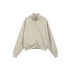 Fear of God FW22 Essentials Куртка с флисовым воротником во всю молнию Куртка унисекс Дымчато-серая FOG-FW22-631