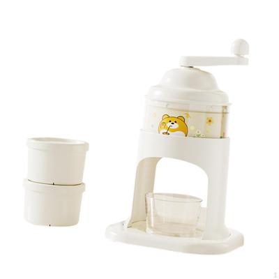 Ручная роторная дробилка для льда, портативная, самодельная, машина для приготовления снежных конусов, ручная бритва