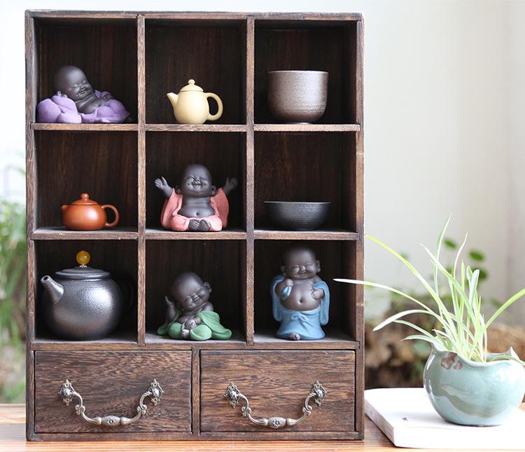 Пузатый Будда Майтрейя Исинская Цзыша Чайный питомец и Украшение для цветочного горшка