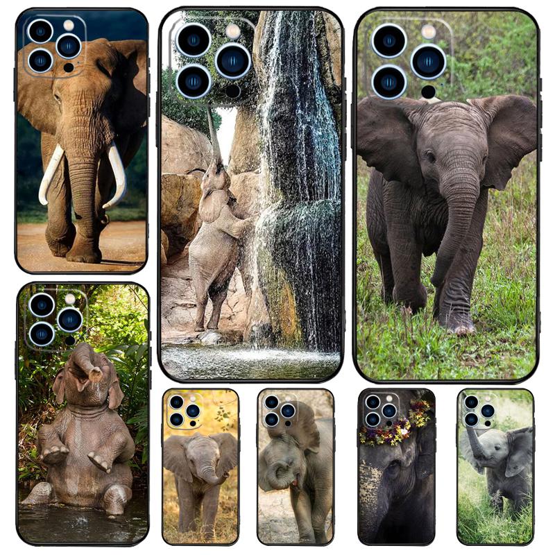 African Elephant Silhouette For Huawei Nova 7i 8i 11i 12i 9 10 SE 11 Pro Y60 Y70 Y90 Y61 Y91 Y72 Y73 P40 P30 Lite Case