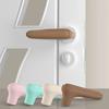 L-shaped Solid Color Thickened Silicone Door Handle Cover Home Child Baby Anti-collision Door Handle Protective Cover Protector