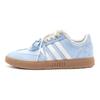 adidas GRADAS Обшивка из облачной кожи Нескользящие Низкие Винтажные Баскетбольные Кроссовки Унисекс Синий Белый IE9044 (Команда858-)