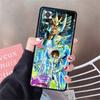 Роскошный черный чехол для телефона Xiaomi Redmi Note 11 10 9 8 7 Pro 9S 9A 9C 10S 8T K40 10C 10S Funda Cover Sainte Seiya Япония Аниме