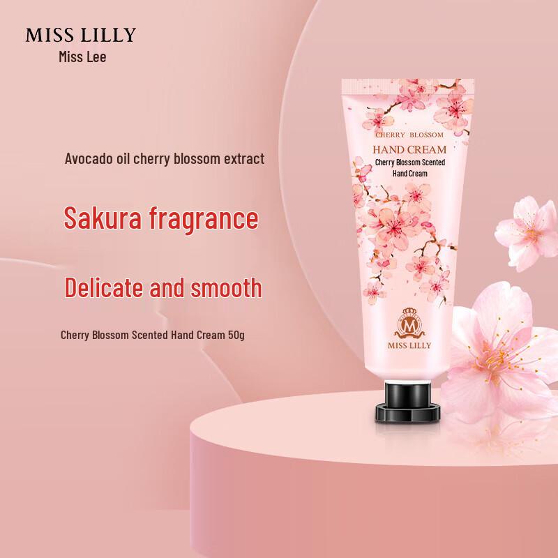 Крем для рук Miss Lilly с ароматом цветения сакуры