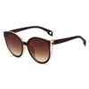 2021 New Fashion Sunglasses Cat Eye Women Men Sun Glasses Eyewear Eyeglasses Plastic Frame Clear Lens UV400 Shade Fashion Driving New