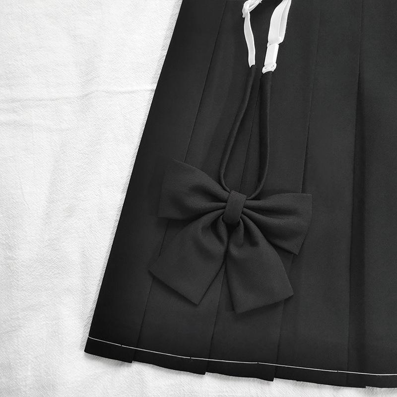 Оригинальный женский школьный uniformный комплект в стиле JK: Клетчатая юбка и пиджак