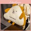 Plush Bear Toast Toy Back Cushion Stuffed Doll Bedrooms Decoration Gifts Kids
