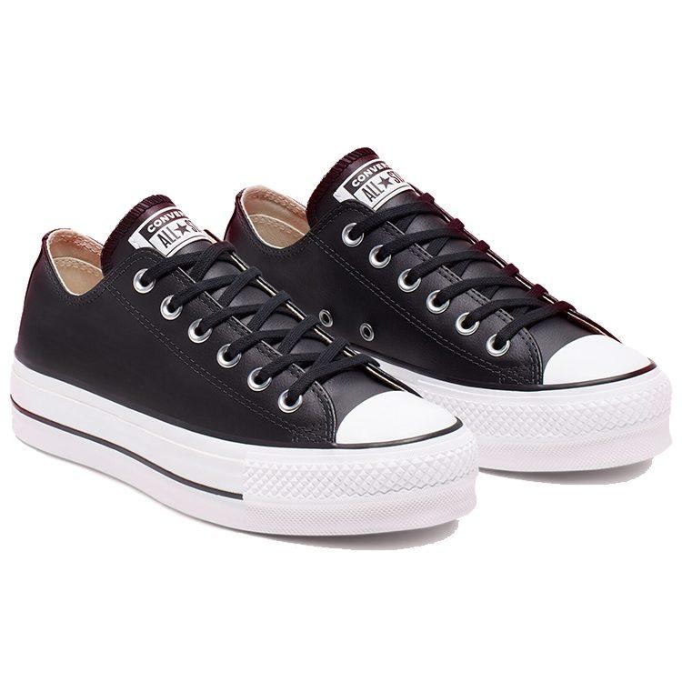 Кеды Chuck Taylor All Star Wmns Converse Lift Clean Ox 'Черный' Женские 561681C