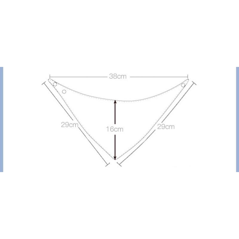 Baby triangle scarves, baby products, children's bibs, bibs, ins drool bibs, three piece set of pure cotton