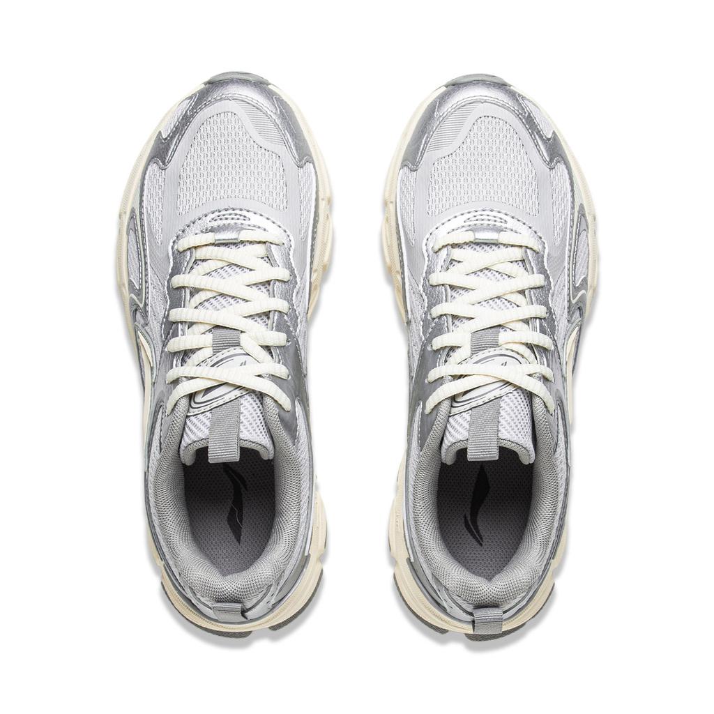 Li Ning Xiaoyao V2 Ретро Буст Повседневная Мода Ежедневная Стабильная Поддержка Амортизация Нескользящие Износостойкие Отскок Низкий Верх Кроссовки для Бега ARXV008-3