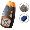 Dr.Meter® Digital Wood Moisture Meter, MD814, for measuring wood moisture (easy to use), 4-pin type, with carrying case